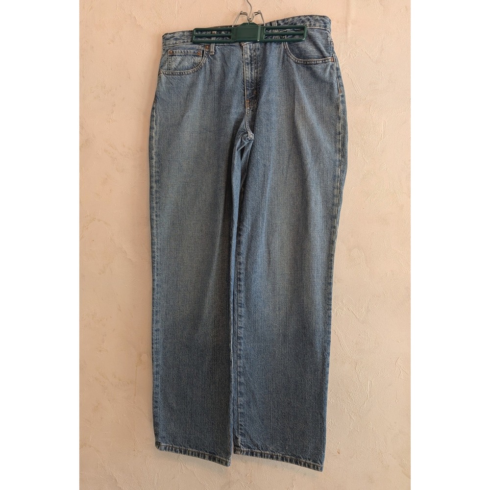 Polo Jeans Co Ralph Lauren Saturday Jean Straight Leg Blue Denim 12/32 RL67